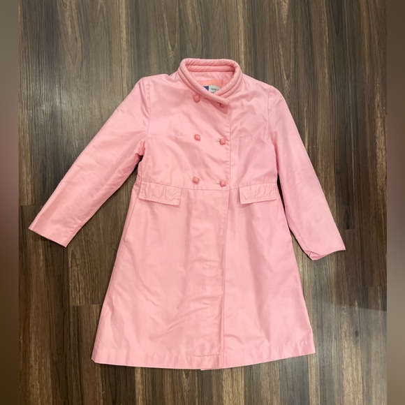 Vintage Union made Pink Double-Breasted Coat - Picture 2 of 16